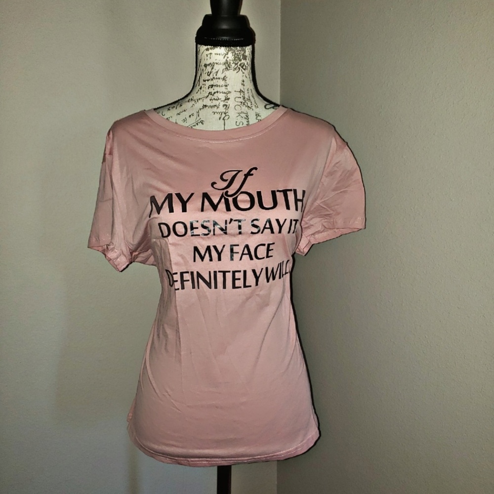 Pink Printed Shirt FIRM on price - Picture 3 of 5